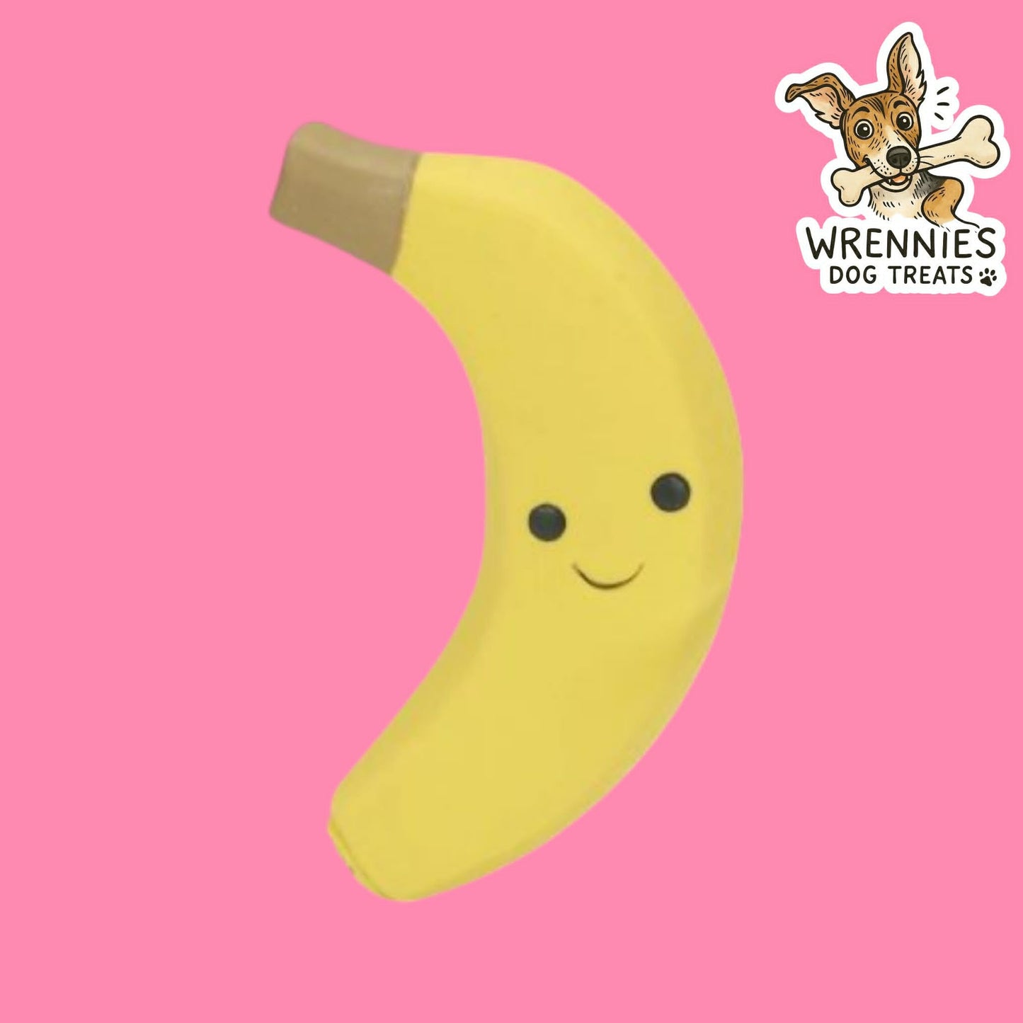Foodie Faces Banana Latex Toy
