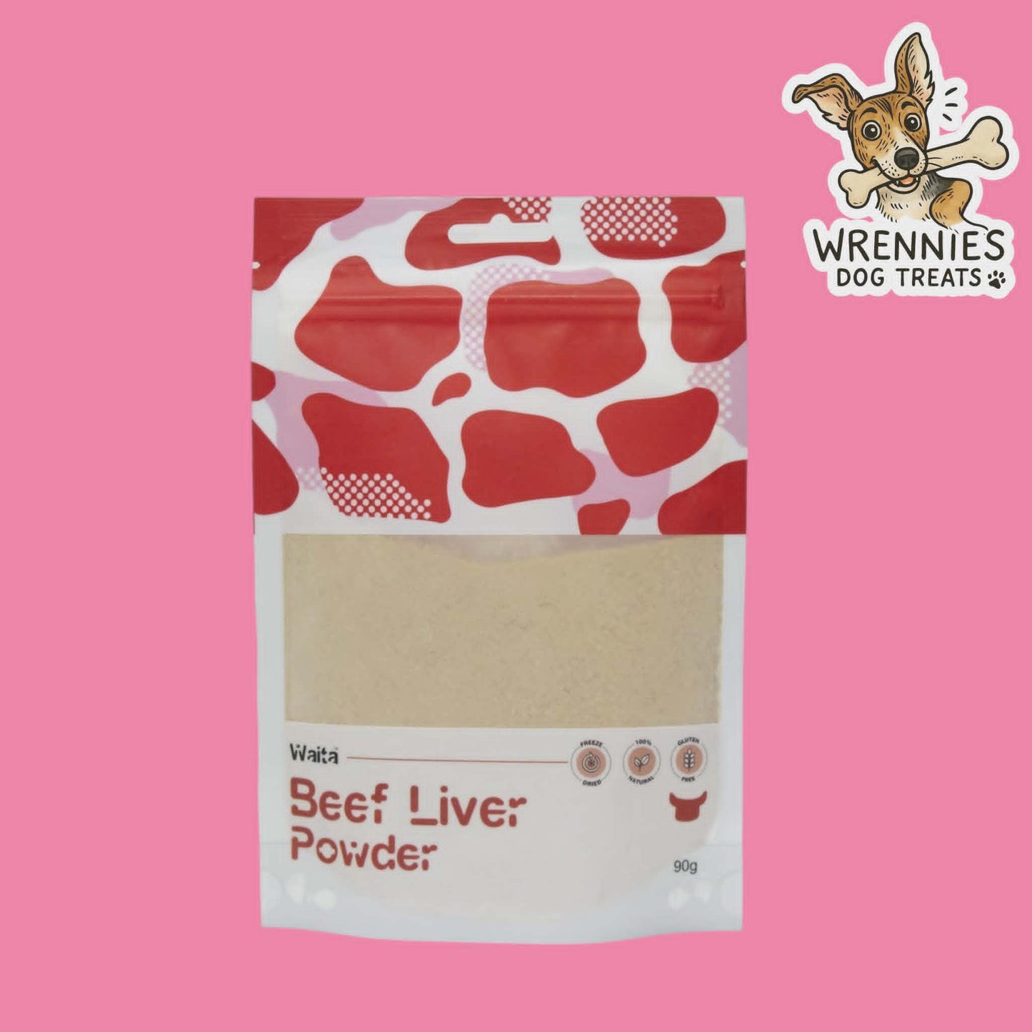 Waita Freeze Dried Beef Liver Powder 90g