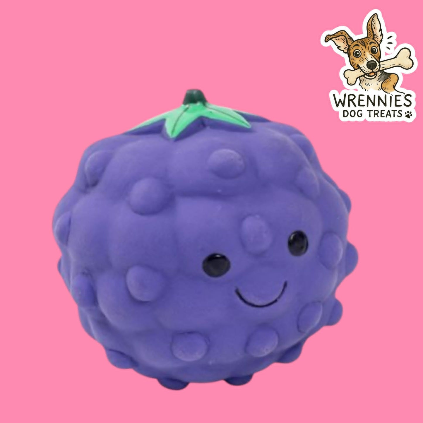 Foodie Faces Blackberry Latex Toy