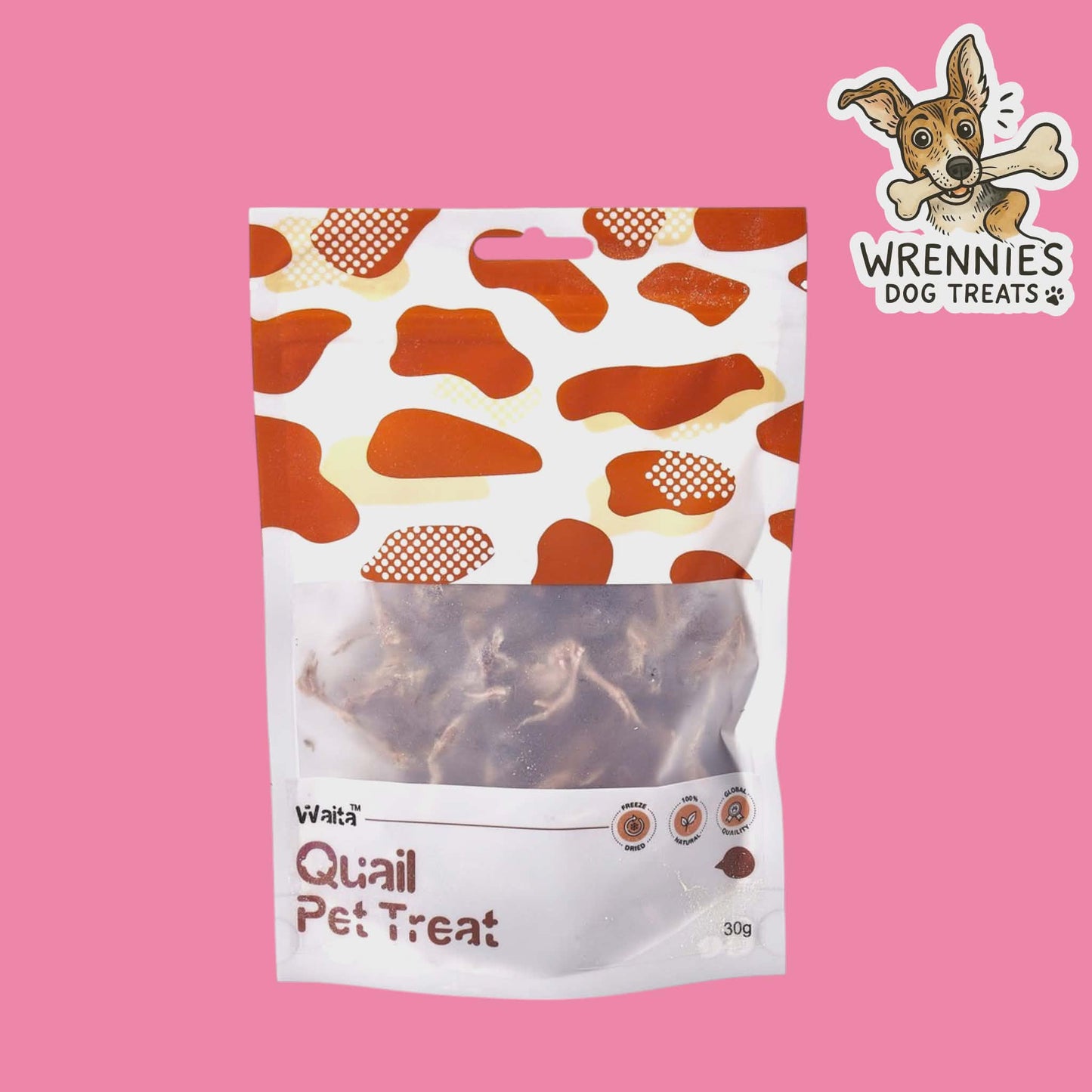 Waita Freeze Dried Quail 30G