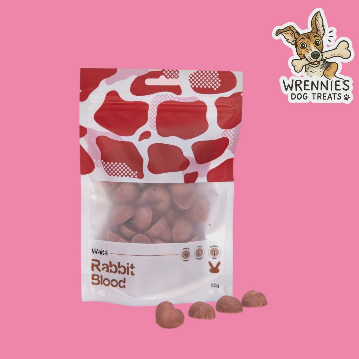 Waita Freeze Dried Rabbit Blood 50g