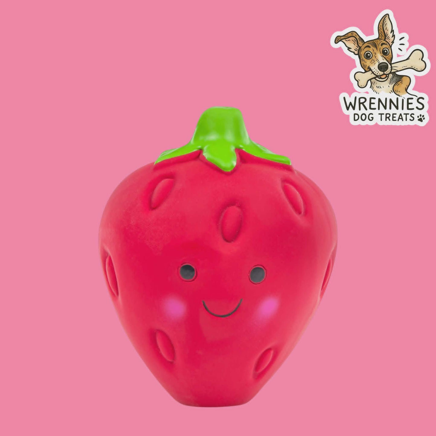 Foodie Faces Strawberry Latex Toy