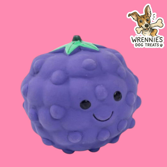 Foodie Faces Blackberry Latex Toy