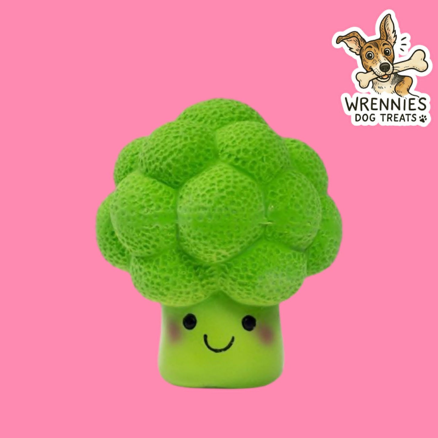 Foodie Faces Broccoli Latex Toy