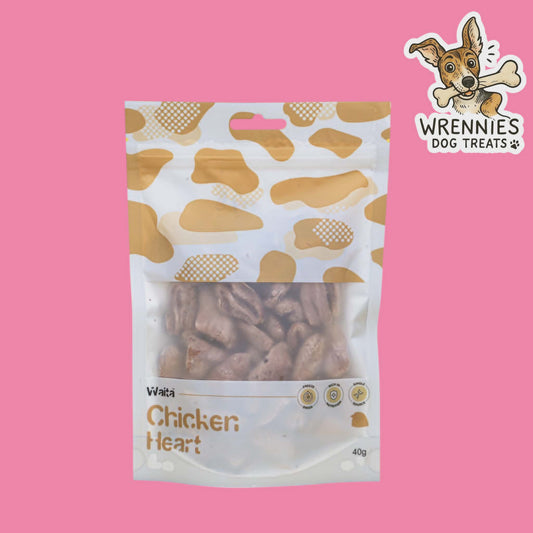 Waita Freeze Dried Chicken Hearts 40G