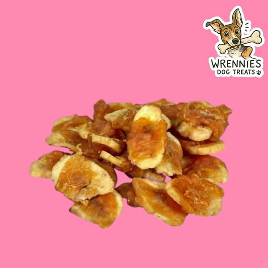 Chicken Wrapped Banana Treats 100G