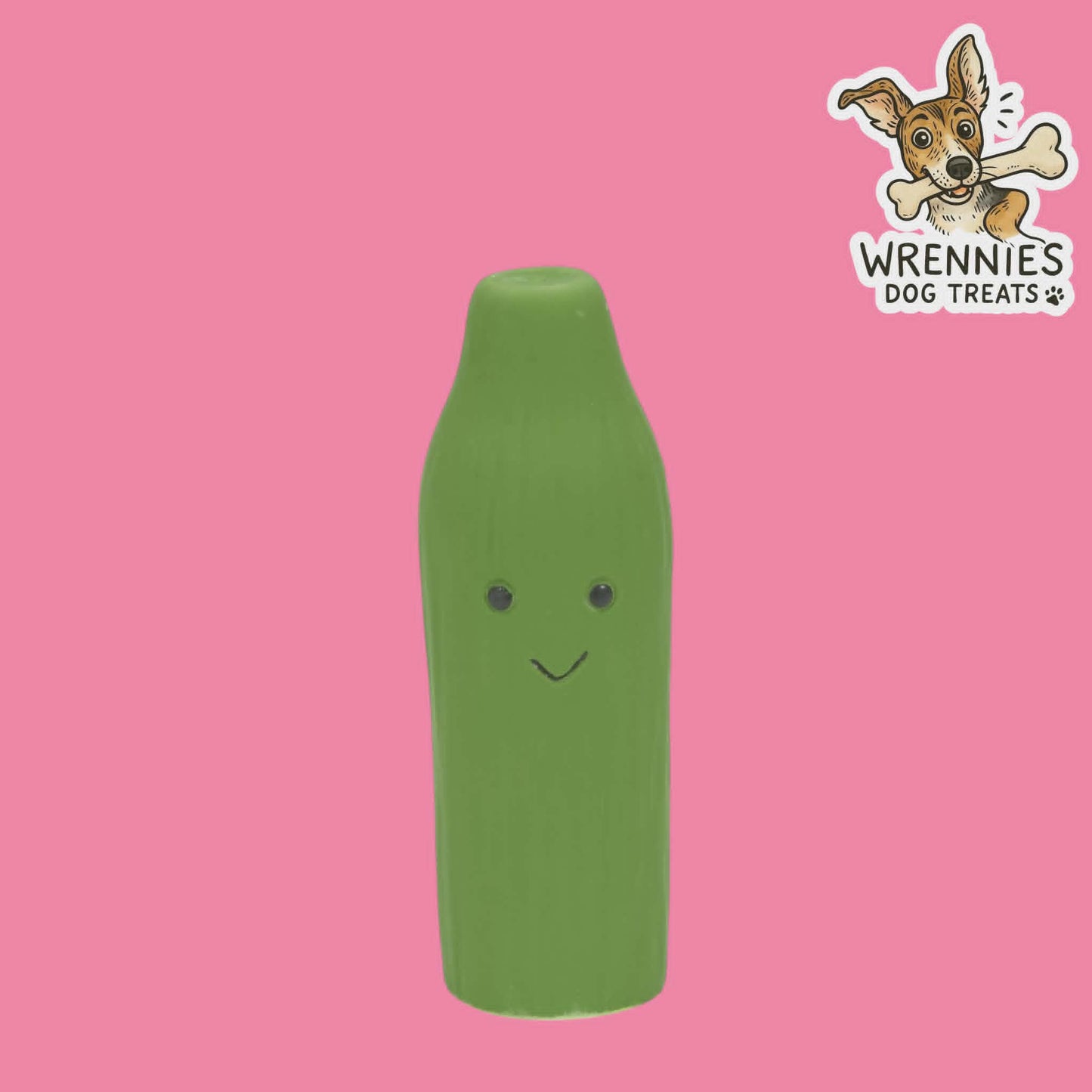 Foodie Faces Cucumber Latex Toy