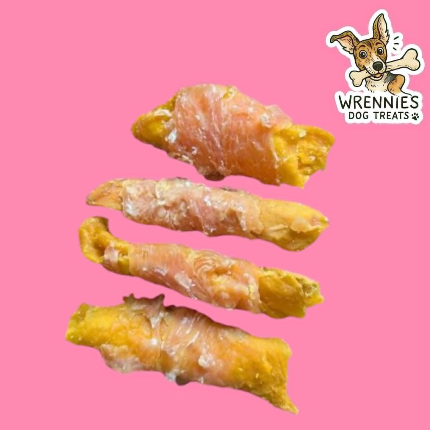 Mango Chunks Wrapped in Chicken Breast