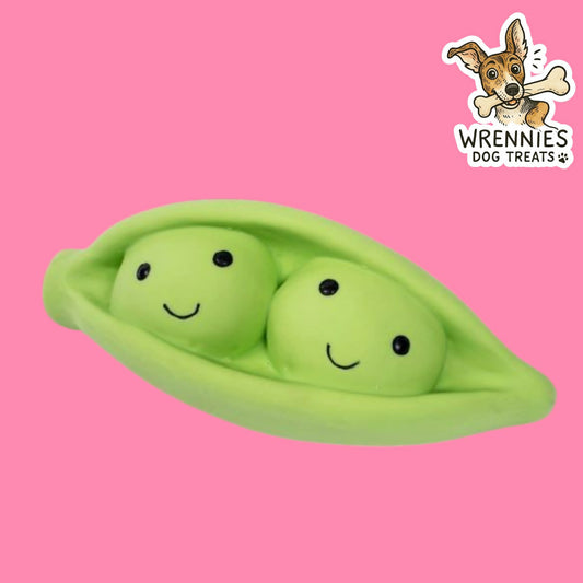 Foodie Faces Pea Pod Latex Toy